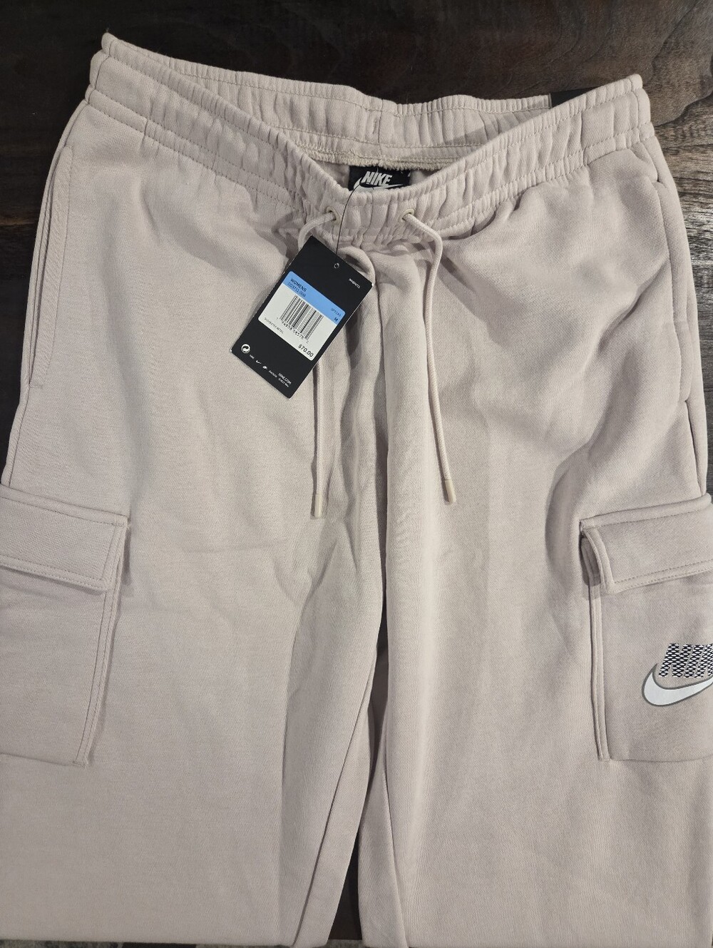 Nike Sportswear Club Fleece Mid-Rise Oversized Cargo Sweatpants